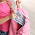 Miniatyrbillede 5 af 7: Gitternet Pencil Case Stor Kapacitet Blyantpose Transparent Makeup Pung Kosmetikpung til Studerende Skole College Kontor Blue
