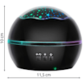 Miniatyrbilde 6 av 9: Stjerneprojektor - Galaxylampe - Undervannsprojektor - Svart