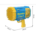 Miniatyrbild 4 av 4: Bubbelpistol, DIY Bubbelbazooka Maskin 69 Hål Bubb