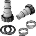 Pooladapter för Intex Poolanslutningsset Slangadapter 32-38mm för Poolpumpar