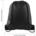 Miniatyrbild 2 av 5: Dragsko Ryggsäckar Säck Cinch Bag String Ryggsäck för Gym Resor