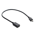Miniatyrbilde 1 av 4: USB-C til Mini USB 2.0 Adapter - Type C Hunn til Mini USB Hann Adapterkabel A