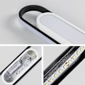 Miniatyrbilde 4 av 5: Moderne LED Taklampe, 24W 1800LM Rektangulær Taklampe, Kaldt Hvitt Lys 6000K Akryl Taklampe for Stue, Soverom, Kjøkken, Gang