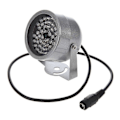 Miniatyrbillede 1 af 5: 48 LED Illuminator IR Infrarød Nattesyn Lys Sikkerhed Lampe Til CCTV Kamera