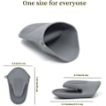 Miniatyrbilde 3 av 5: Tykke silikon gryteunderlag - Varmebestandige klypebeskyttere for baking, matlaging, grilling