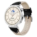 Miniatyrbillede 2 af 5: 18MM Læder Nylon Rem Til Huawei Watch GT 5 Pro 42m GT 5 41mm GT 4 41mm GT 3 42mm Kvinder Komposit Multicolor Black