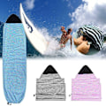 Pikkukuva 2 / 4: Surfboard-sukkasuojus, 8ft nopeasti kuivuva joustava surffilaudan laukku, jossa kiristysnyörisuljin ja pehmustettu nenäsuoja surffauslisävarusteet