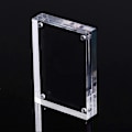 Miniatyrbillede 3 af 4: 1 stk. Transparent Fotoramme Akryl Magnetisk Display Ramme Plakat Display Stand 3/5mm Til Værelse Skrivebord Boligindretning 3mm 7x10.5cm