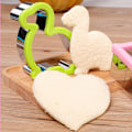 Miniatyrbilde 4 av 4: Kjeks Sandwich Cutter Kjøkken Gadgets Barne Baking Sett Former for Barn Kjeks Bakverk Form Kuttere Utstyr Gaver (Dino)