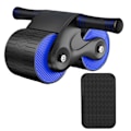 Miniatyrbillede 1 af 3: Automatisk Tilbagefjedrende Ab Hjul, Fitness Automatisk Tilbagefjedrende Abdominal Hjul Til Mænd Kvinder, Ab Roller Hjul Til Abdominal Øvelser Fitness
