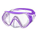 Miniatyrbilde 1 av 5: Findway 5-16 Dykke- og snorkelmaske for barn med nesedeksel, antidugg/UV-beskyttelse, 180 videovision svømmebriller for gutter og jenter Purple
