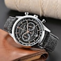 Miniatyrbild 1 av 5: 2023 Nya Carl F. Bucherer Malelon Serie Klockor Herr Quartz Klockor Chronograph Topprem Automatisk Datumklocka black