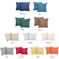 Miniatyrbilde 5 av 5: Putevar i lin-look for hjemmet, dekorative, til sofa, soverom, bil, med glidelås Light gray 50*50cm