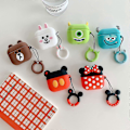 Miniatyrbilde 4 av 4: Passer for Airpods 3. generasjon 2021, Silikon Tegneserie Søtt Deksel Beskyttende Støtsikre Deksel for Airpods 3 Mickey standard