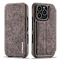 Miniatyrbillede 1 af 5: LC.IMEEKE Til iPhone 16 Pro Max Etui Kortholder Stativ Læder Telefon Cover Multicolor Style E
