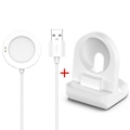 Pikkukuva 1 / 5: Xiaomi Watch2Pro S3 S2:n latauskaapeli ja silikoninen telakka White