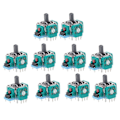 Miniatyrbild 1 av 5: 10 st 3D Joystick Potentiometer för Spelkontroll Vibrerande Joystick Reparationsdelar