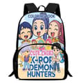K-Pop Demon Hunter Ryggsäck med Lunchlåda & Pennfodral för Skolan-FA- TDKH025 TDKH025