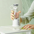 Miniatyrbild 4 av 5: Bärbar Elektrisk Saftpressare Blender Usb Mini Fruktblender Saftpressare Fruktutvinnare Mat Shake Multifunktionell Saftpressare White