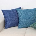 Miniatyrbilde 4 av 5: Putevar i lin-look for hjemmet, dekorative, til sofa, soverom, bil, med glidelås Green 45*45cm