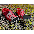 Pikkukuva 5 / 5: Lumikola-riipus Crocs-kenkiin, pari lumikola-lisävarusteita etuosaan Grey