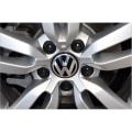 Miniatyrbilde 4 av 4: 4 stk VW logo 56mm cap Felg emblem Felg merke
