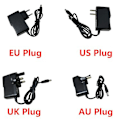 Miniatyrbillede 2 af 5: 12V 1A 2A 3A 4A 5A 6A 8A 10A AC/DC Adapter Strømkilde Oplader til LED Lyslister CCTV Router 5.5x2.1-2.5mm Han-stik US/UK/EU/AU P