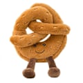 Miniatyrbillede 1 af 5: Sød Plys Croissant Legetøj Udstoppede Simulation Mad Brød Blød Dukke Børnelegetøj Soveværelse Søvn Piger Fødselsdagsgave Udstoppede Dyr Bretzel Pretzel 18cm