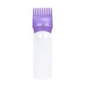 Pikkukuva 1 / 8: 120 ml muovinen hiusväri täytettävä pullo aplikaattori Kampaaja Violetti Purple