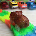 Miniatyrbilde 4 av 5: Dinosaurbane for biler for de fleste baner Lysende racerbane C