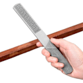 Pikkukuva 1 / 3: Puutiedostot 4-suuntainen Premium High Carbon Hand & Round, Semi-Round Flat & Needle Files Wood File Set for Wood & Metal Tool Sharpening Wine, Red S