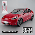 Pikkukuva 2 / 5: 1:24 Mittakaavan Alloy-Auton Malli Y Leikkiauto Lasten Lahja Valoilla ja Musiikilla Multicolor Style D