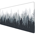 Miniatyrbillede 1 af 5: Stor Gaming Mousepad 800 x 400 mm XXL Tastatur Mousepad, Skridsikker Gummi Vandafvisende Overflade, Udvidet Skrivebordsunderlag