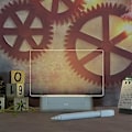 Miniatyrbilde 2 av 4: Notatbrett Kreativ LED Nattelys USB Meldingstavle Høytidslys Med Penn Gave Til Barn Kjæreste Dekorasjon Nattelampe Square Base Transverse
