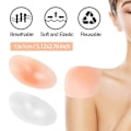 Miniatyrbilde 3 av 5: 4 Par Skulderputer for Kvinner Myke Skulder Push-up Puter Adhesive Forbedrer Pute Anti-Skli