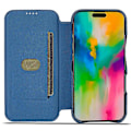 Miniatyrbilde 2 av 5: LC.IMEEKE Deksel til iPhone 16 Pro Max med Kortholder, Stativ og Lærdeksel Multicolor Style A