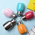 Miniatyrbild 3 av 6: Liten vakuumisolerad vattenflaska 280 ml Mini termosmugg Bärbar rostfritt stål Vakuumkaffekopp Resmugg Blue
