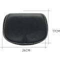 Miniatyrbillede 2 af 5: Næsefri, komfortabel bred cykelsadel med memory foam polstret cuz