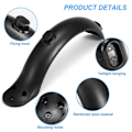 Miniatyrbilde 5 av 5: Scooter Mudguard Bakskjerm Fender for Xiaomi M365 Bakskjerm Scooter Reservedel Tilbehør Red
