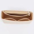 Miniatyrbillede 6 af 9: Filtstofposefor til luksustasker, organizer til indsats i kosmetik - Perfet Red XS Red XS