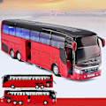 Miniatyrbillede 1 af 5: 1/50 Setra Luksus Coach Bus Legetøjsbil Die-Cast Miniature Model Træk Tilbage Lyd & Lys Uddannelsesmæssig Samling Gave Til Drenge Børn Red