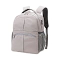 Pikkukuva 1 / 4: Vauvan hoitolaukku sivutaskuilla, vedenpitävä, kuiva- ja märkäosasto, kantokassi, harmaa Gray 30cmcx18cmx39cm