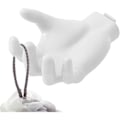 Miniatyrbild 5 av 5: Bollvisningsfodral Handbollshållare Fotboll Volleyboll Väggförvaring För Basketboll Väggmonterad Bollhållare Vit white
