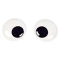 Miniatyrbilde 4 av 5: 7,5/10/15 cm Googly Wiggle Eyes DIY for dukketilbehør Selvklebende for dukke Flat Eyes for håndverk Stuffet for dukkehånd 10