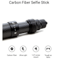 Miniatyrbillede 4 af 5: Ultra Lang Carbon Fiber Usynlig Selfie Stick Justerbar Forlængerstang til Insta360 ONE X2 / ONE R / ONE X selfie stick