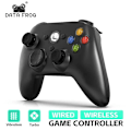 Pikkukuva 2 / 5: Langaton/langallinen ohjain Xbox 360 -peliohjain kaksoisvärinä Turbo-toiminnolla, yhteensopiva Xbox 360/360 Slimin ja PC Windowin kanssa XBOX 360 Wireless