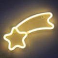 Miniatyrbillede 4 af 5: Meteor Neon Skilte Special LED Natlampe Vægdekoration Batteridrevet Til Hjem Soveværelse Bar