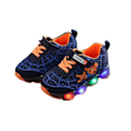 Miniatyrbild 1 av 5: Barn LED Light Up-skor Luminous Flashing Sneakers för pojkar och flickor