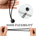 Miniatyrbild 2 av 6: 10-pack Svart presenning stretchboll flagga stretchboll stretchband stretchrep boll tält