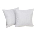 Miniatyrbilde 1 av 5: Putevar i lin-look for hjemmet, dekorative, til sofa, soverom, bil, med glidelås Light gray 40*40cm